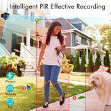 HEIYOUCAM WiFi Outdoor Security Camera 2K Battery AI Color Night Vision Hooks - stepyours.com
