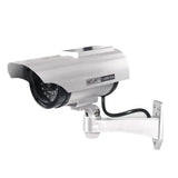 Solar Powered Security Camera With LED Light Deterrent