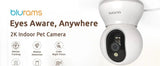 Blurams 2K Indoor Camera - 360 Pet And Elder Surveillance With OneTouch Call - stepyours.com