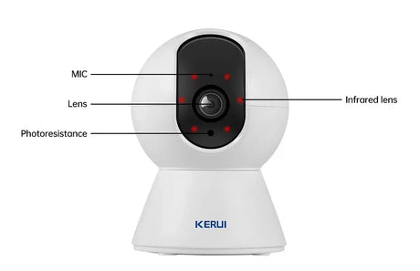 Kerui 5MP Tuya Smart Mini WiFi IP Camera Indoor Security - Tredruns
