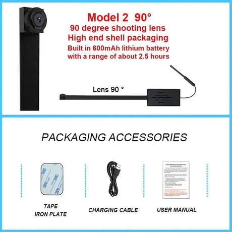 4K DIY Wireless WiFi Camera - 1080P HD Remote Viewing via Smartphone App Hooks - stepyours.com