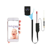 HD WiFi Mini Camera DIY Module Home office Security Nanny Cam 3000mAh Alarm Remote viewing Camera With Motion Detection,App