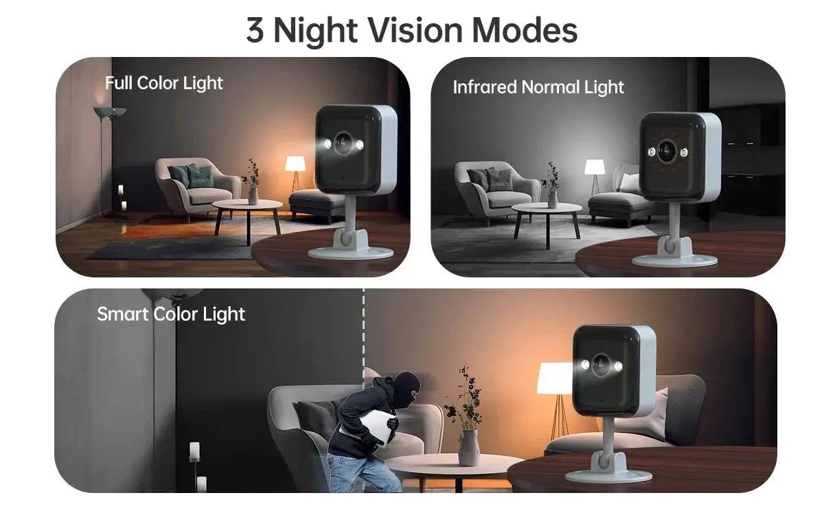 JOOAN 1080P WiFi IP Camera Outdoor Surveillance 5X Digital Zoom Night Vision - stepyours.com