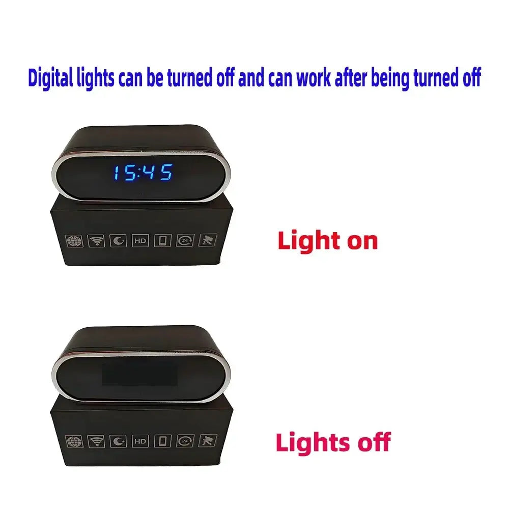 1080P FHD remote viewing camera supports WiFi 2.4G motion detection, infrared night vision, home wireless Mini Camera by stepyours.com