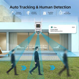 Outdoor Wireless Security IP Camera 4K 8MP Dual Lens - AI Auto Tracking - stepyours.com