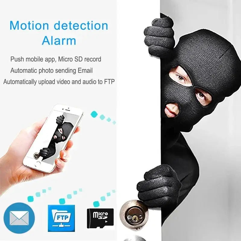 Camhipro 5MP 1080P WiFi Outdoor IP Camera for Home Surveillance - stepyours.com