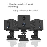 5MP Mini Camera 4G IP CCTV Two Way Audio 3000mAh Battery 64GB Night Vision - stepyours.com