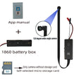 4KFHD, WIFI Miniature Camera, Supports APP Remote Viewing, Motion Detection, Loop Storage, Portable 1080P Small Camera