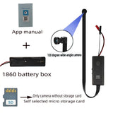 4KFHD, WIFI Miniature Camera, Supports APP Remote Viewing, Motion Detection, Loop Storage, Portable 1080P Small Camera