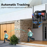 Difang 5MP WiFi IP Camera Outdoor PTZ 10x Zoom Auto Tracking CCTV - stepyours.com
