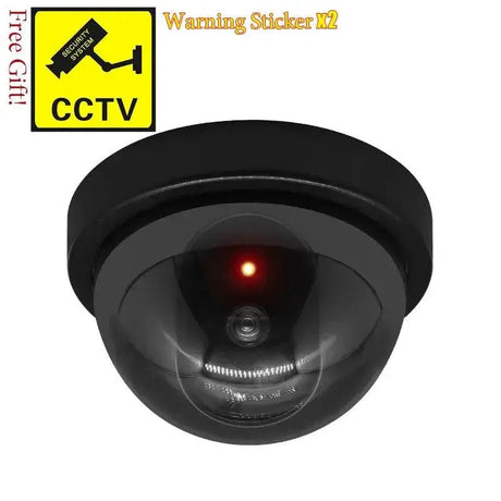 Wireless Dummy CCTV Camera Theft Deterrent With Flashing LED