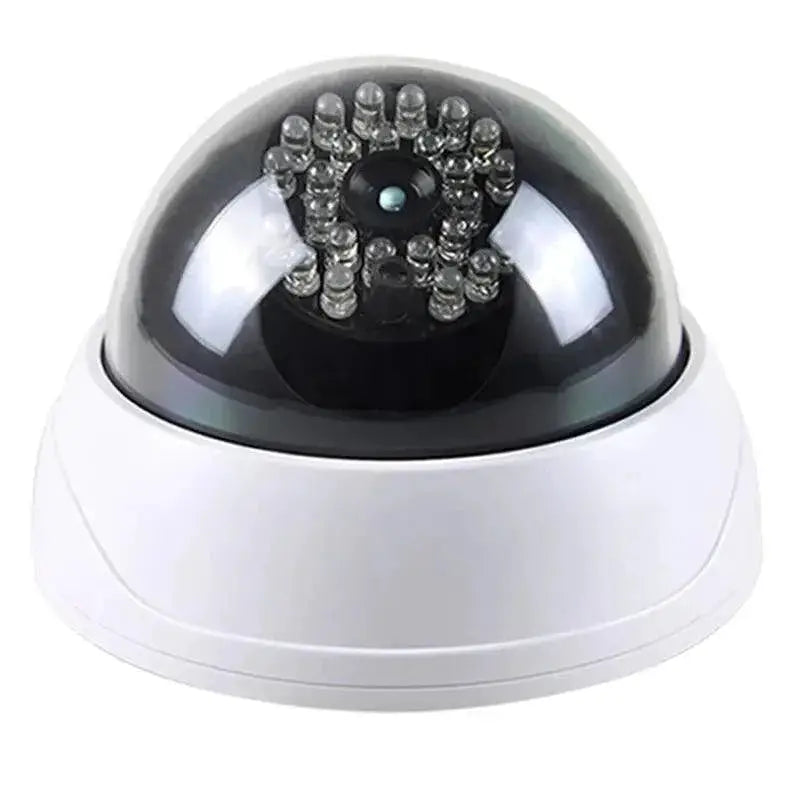Dummy Security Camera Red LED Light For Home Safety