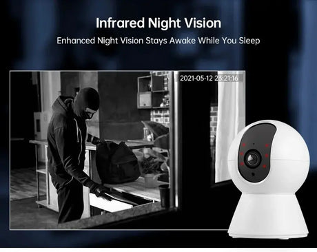 Kerui 5MP Tuya Smart Mini WiFi IP Camera Indoor Security - Tredruns
