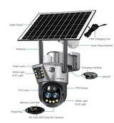 LS Vision Dual Screen Solar Camera 4G WiFi Outdoor Security 10X Zoom IP66 - stepyours.com
