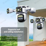 DIFANG 20MP Outdoor Security Camera With 10x Zoom And Auto Tracking - stepyours.com