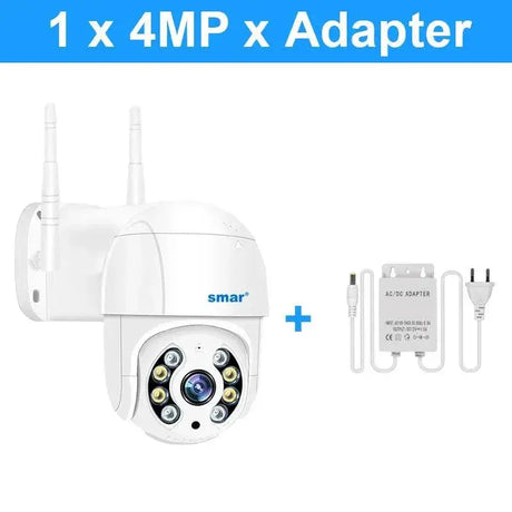 Smart 4K WiFi Outdoor Security Camera With AI Detection