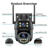 BELIA 4K 8MP WiFi Surveillance Camera With Dual Lens - Tredruns