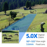 Hiseeu 4K 8MP Smart Wifi PTZ Camera With 5x Zoom AI Human Detection ONVIF - stepyours.com