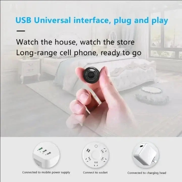 X5 1080P WiFi Night Vision Home Security Camera With Motion Detection - stepyours.com