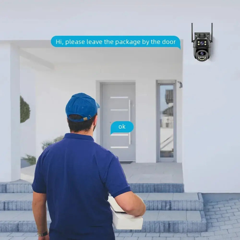 BELIA 4K 8MP WiFi Surveillance Camera With Dual Lens - Tredruns