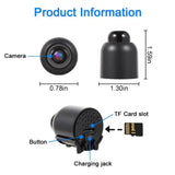FHD 1080P Mini WiFi Security Camera For Baby Monitoring