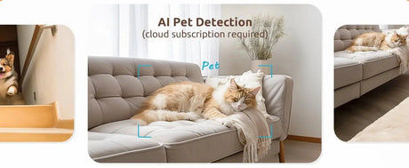 2Pcs Indoor 2K Security Cameras One Touch Call For Home Monitoring - stepyours.com