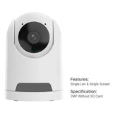 2K 4MP WiFi PTZ Security Camera With AI Tracking Features