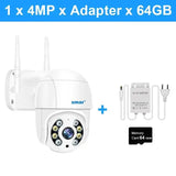 Smart 4K WiFi Outdoor Security Camera With AI Detection