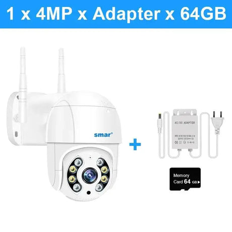 Smart 4K WiFi Outdoor Security Camera With AI Detection