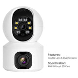 2K 4MP WiFi PTZ Security Camera With AI Tracking Features