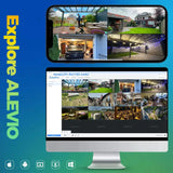 ALEVIO 2.5K Solar Outdoor Wireless Security Camera - AI Detection - stepyours.com