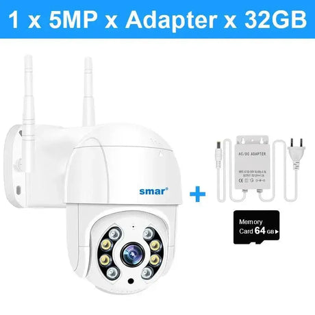 Smart 4K WiFi Outdoor Security Camera With AI Detection