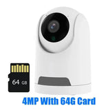 Hiseeu 4MP PTZ IP Security Camera Color Night Vision System
