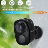 HEIYOUCAM WiFi Outdoor Security Camera 2K Battery AI Color Night Vision Hooks - stepyours.com
