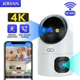 4K Dual Lens Security Camera Night Vision Tracking System