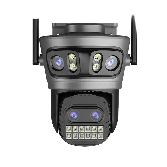 20MP Outdoors WiFi PTZ Security Camera - AI Human Detection and 10X Zoom Hooks by stepyours.com