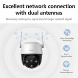 IMOU Cruiser SE Plus Outdoor PTZ WiFi Camera - Color Night Vision AI Detection - stepyours.com