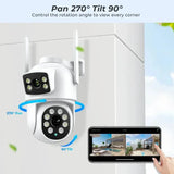 Hiseeu Smart Surveillance Camera Enhanced AI Security Tech