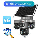 LS Vision 20MP Solar WiFi Surveillance Camera V380 Pro 10X Optical Zoom Outdoor - stepyours.com