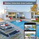 Smart 4MP Wireless Outdoor PTZ Camera With AI Auto Tracking Night Vision - stepyours.com