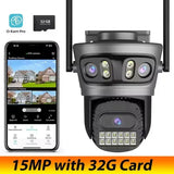 Okam Pro 15MP WiFi Outdoor Camera Auto Tracking 5X Digital Zoom PTZ Surveillance - stepyours.com