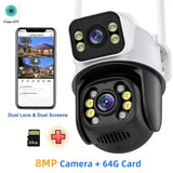 4K Outdoor Security Camera With AI Motion Tracking