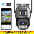 Okam Pro 15MP WiFi Outdoor Camera Auto Tracking 5X Digital Zoom PTZ Surveillance - stepyours.com