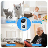 4K Auto Tracking PTZ Security Camera With Dual Lens