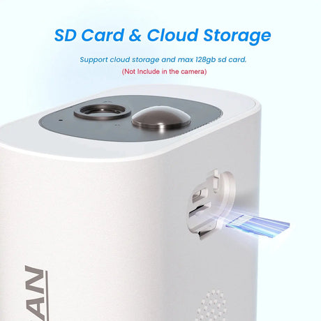 ANRAN C3 Outdoor Solar Security Camera - Battery Powered 3MP Color Night Vision WiFi by stepyours.com