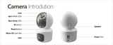 Tuya 8MP Dual Lens WiFi IP Camera - Color Night Vision With Auto Tracking - stepyours.com