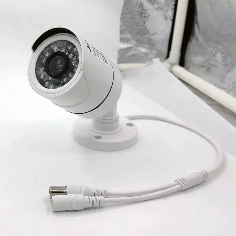 Jienuo 4K AHD CCTV Camera Outdoor Indoor IP66 Night Vision 5MP Home Surveillance - stepyours.com