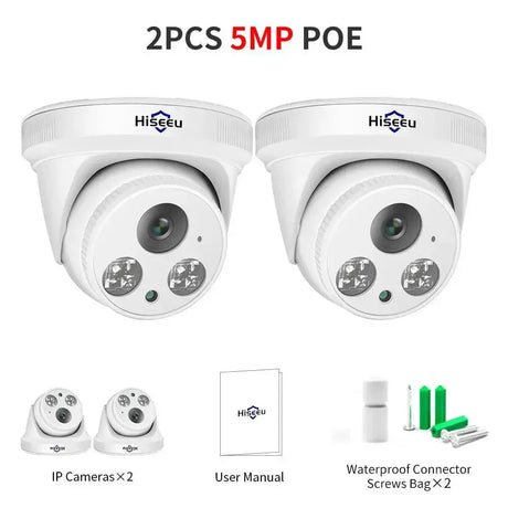 Hiseeu Dome CCTV Camera Ultimate Home Security Solution