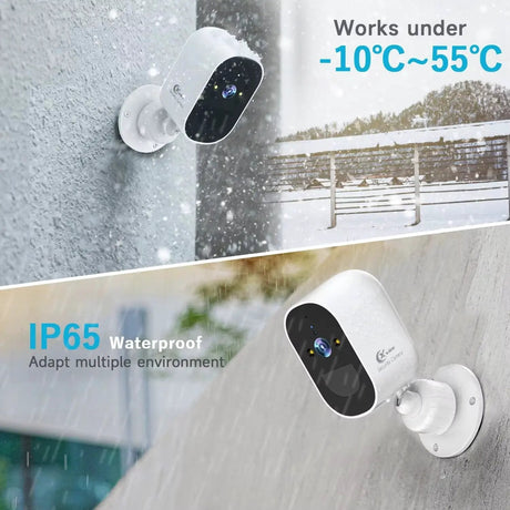 XVIM 1080P Solar Outdoor Wireless Security Camera - AI Motion Detection by stepyours.com