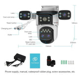 LS Vision LS - WL320 - 10X Outdoor PTZ Camera With Auto Tracking AI Pro - stepyours.com
